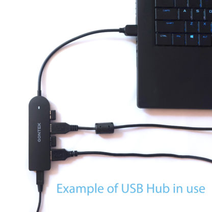 Qontek SuperSpeed USB Hub with Power Input Port - Image 6