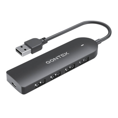 Qontek SuperSpeed USB Hub with Power Input Port